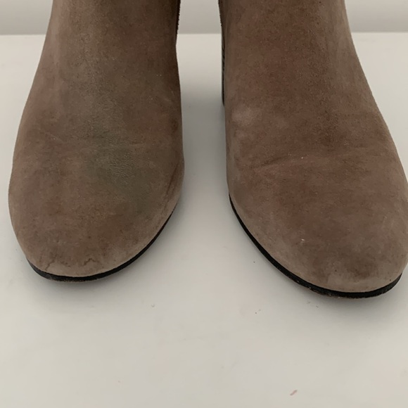 Eileen Fisher Cinch Suede Block Heel Sock Boots Women’s Size 8 - Picture 3 of 12